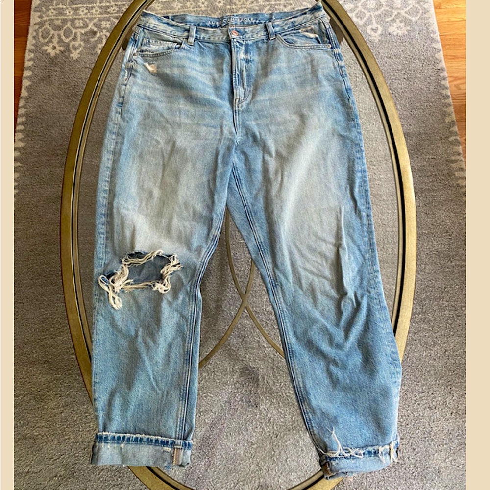 American Eagle 16Long mom jeans